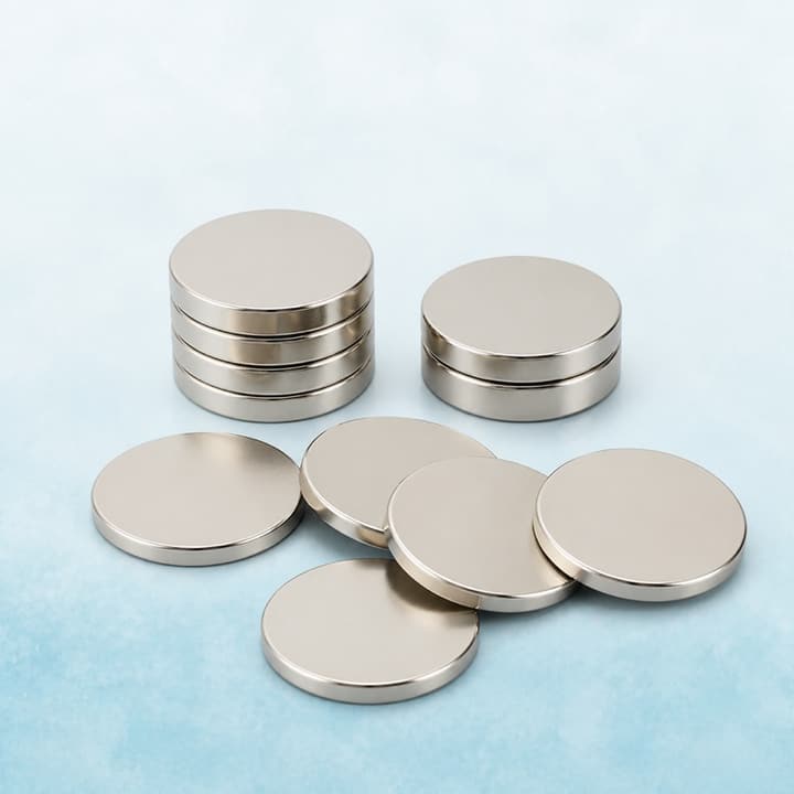 Representative disc magnets