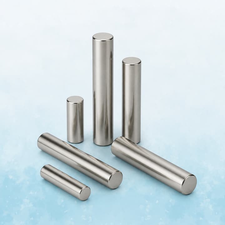 Representative rod / cylinder magnets